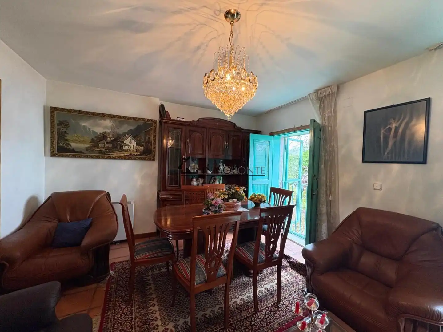 Comedor de Casa o chalet de alquiler en Pontevedra Capital  con Calefacción, Jardín privado y Amueblado