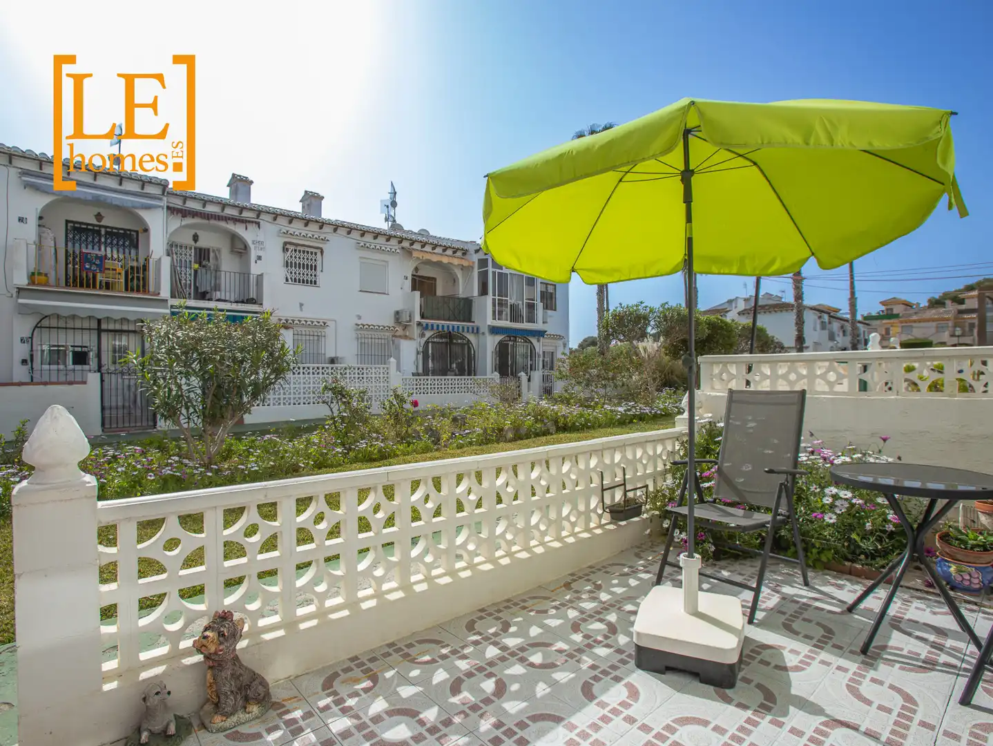 Jardín de Planta baja en venta en Torrevieja con Aire acondicionado, Amueblado y Horno