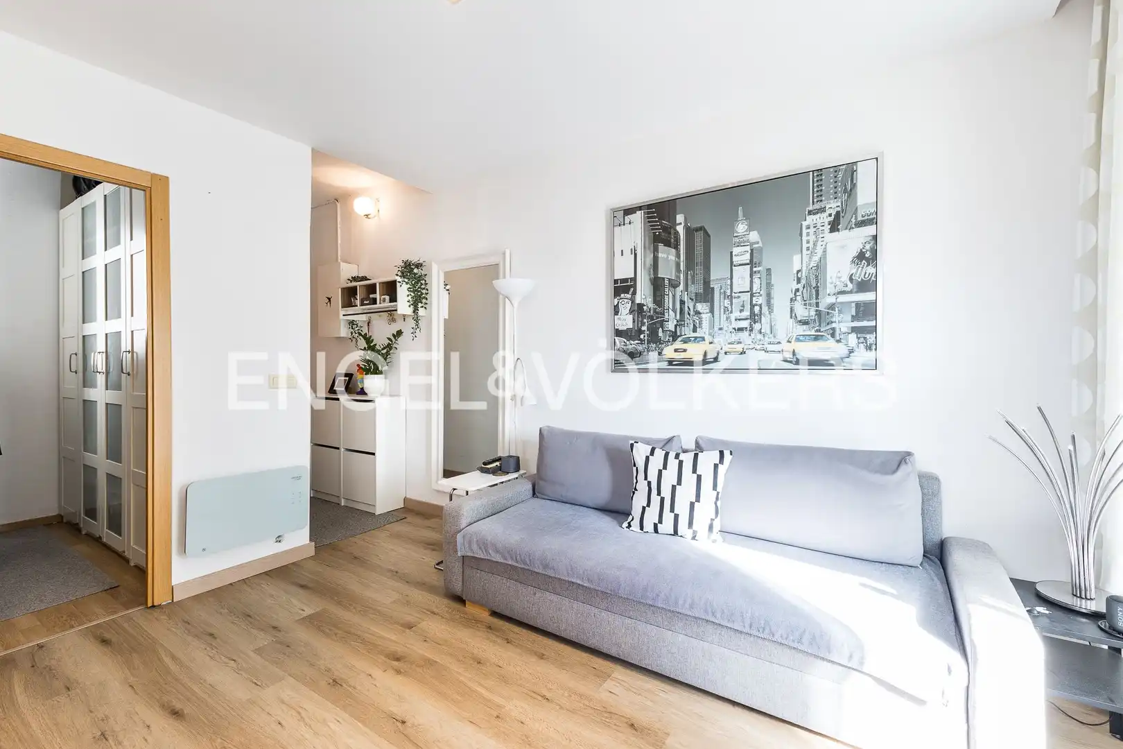 Sala de estar de Ático en venta en Barcelona con Aire acondicionado, Calefacción y Parquet