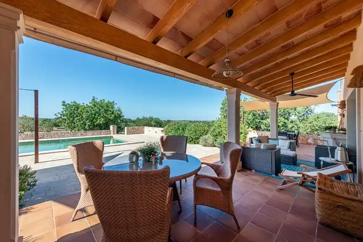 Terrassa de Finca rústica en venda en Felanitx amb Aire condicionat, Jardí privat i Terrassa