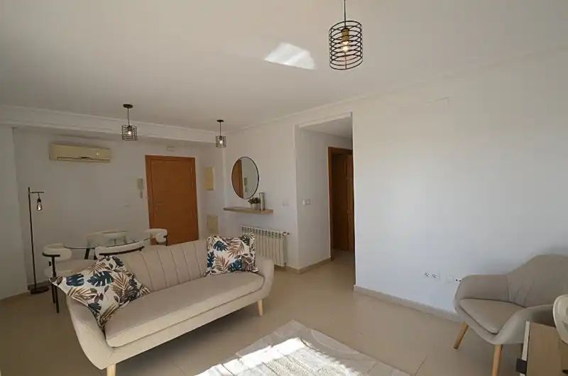 Sala de estar de Apartamento en venta en Murcia con Terraza