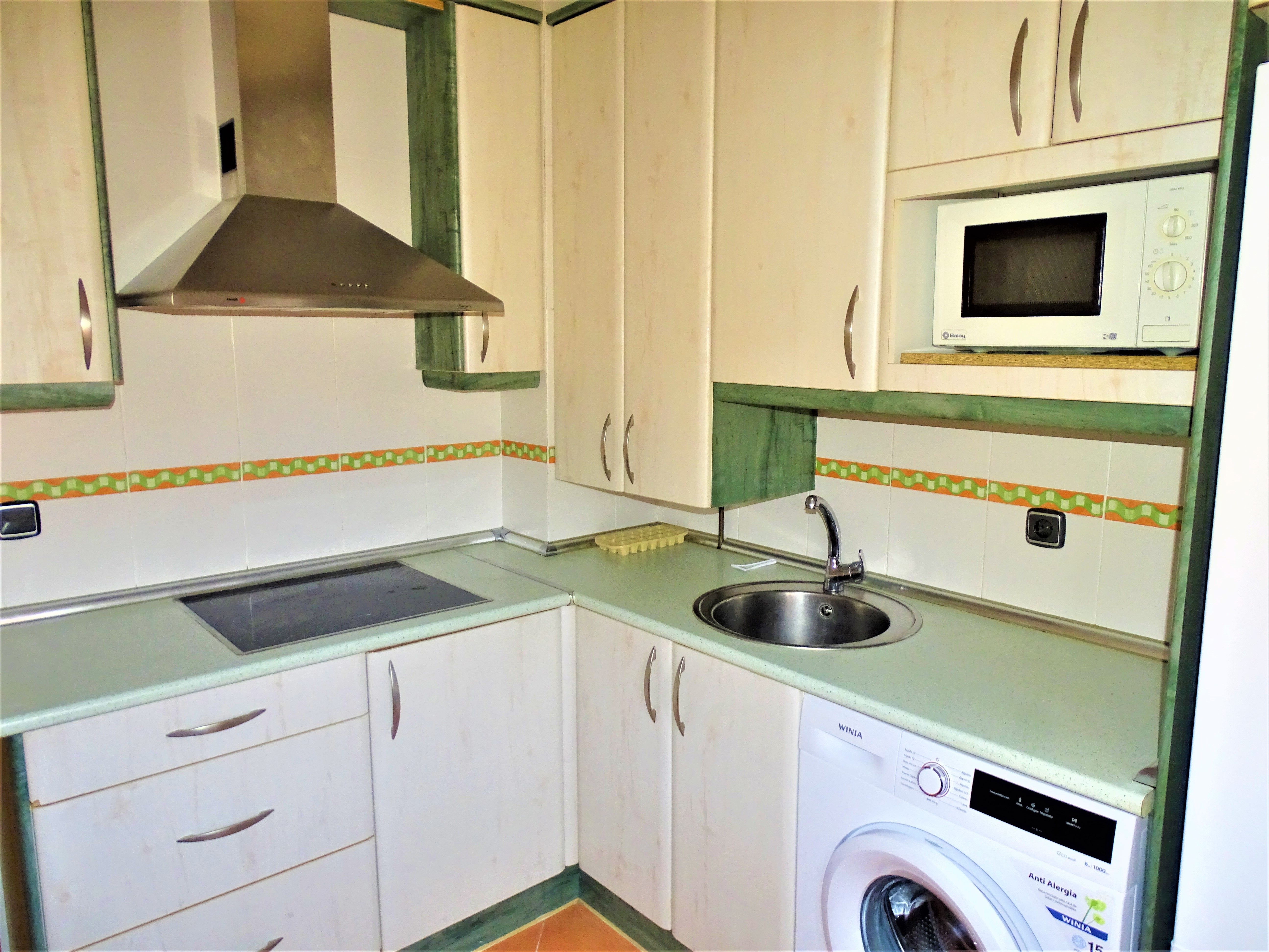 Kitchen of Flat for sale in Palencia Capital  with Heating, Parquet flooring and Storage room