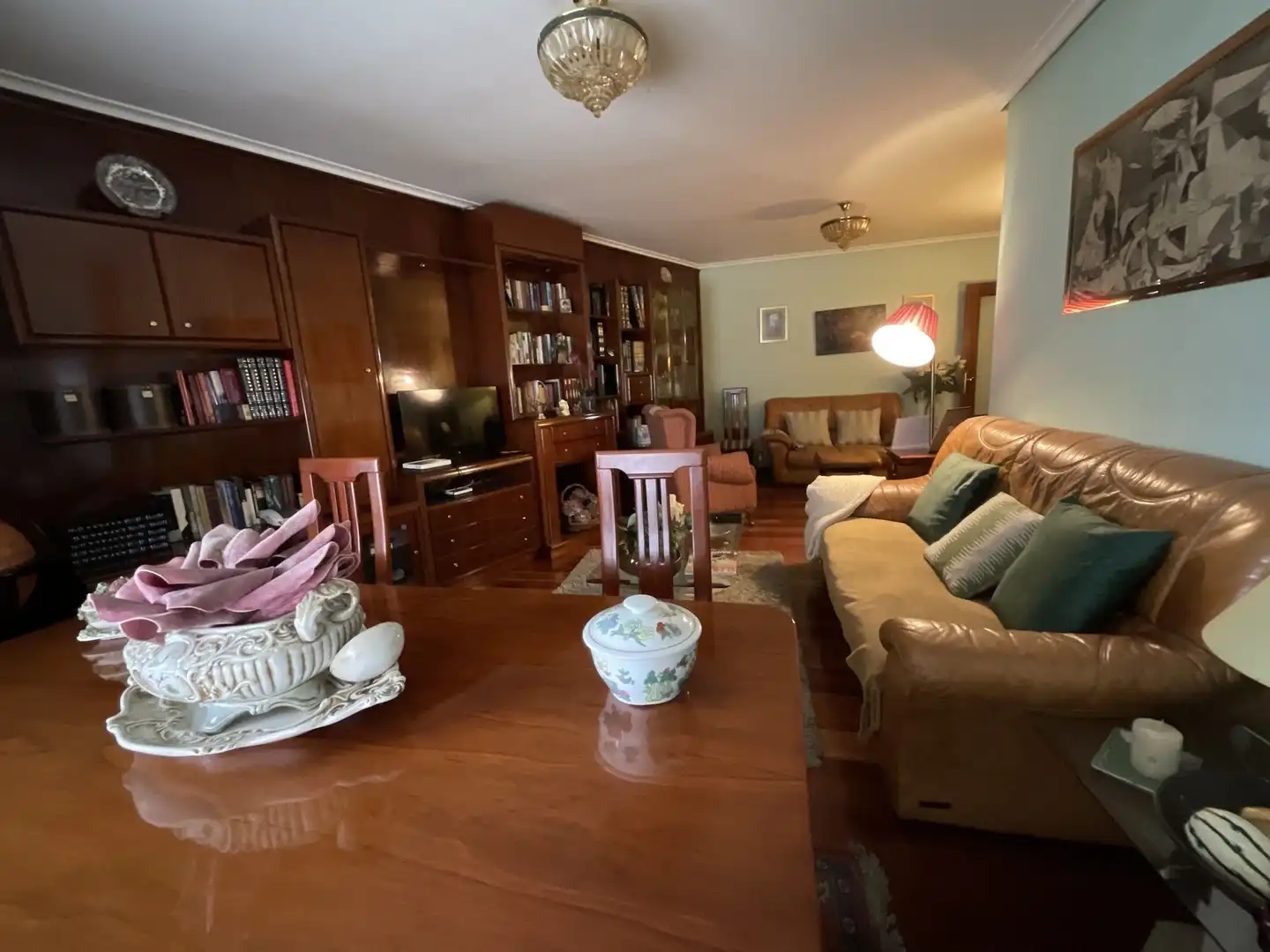 Sala d'estar de Pis en venda en Santo Domingo de la Calzada amb Calefacció, Parquet i Traster
