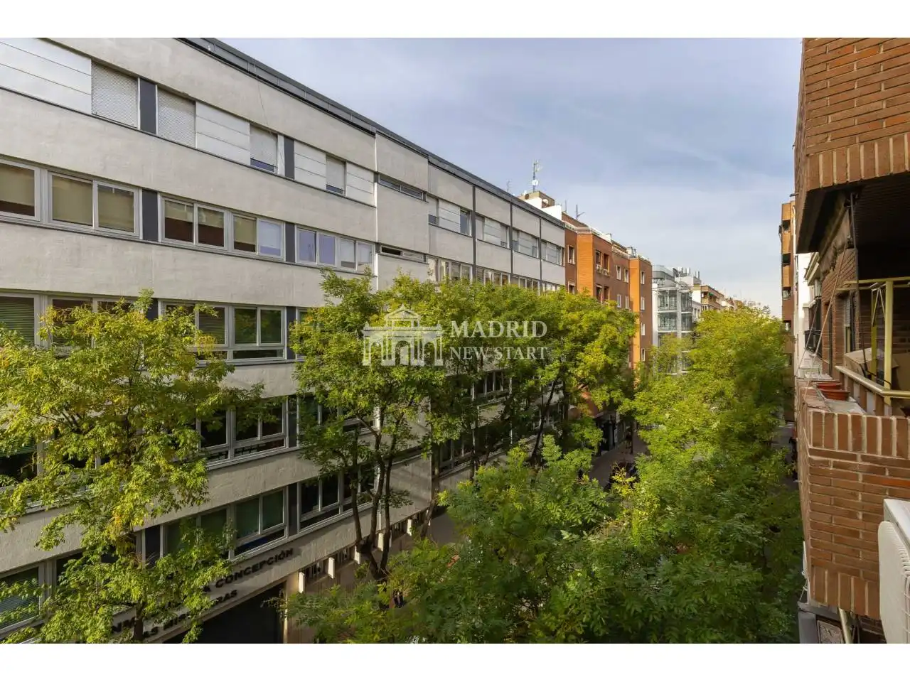 Exterior view of Flat for rent in Madrid  with Air Conditioner, Heating and Furnished