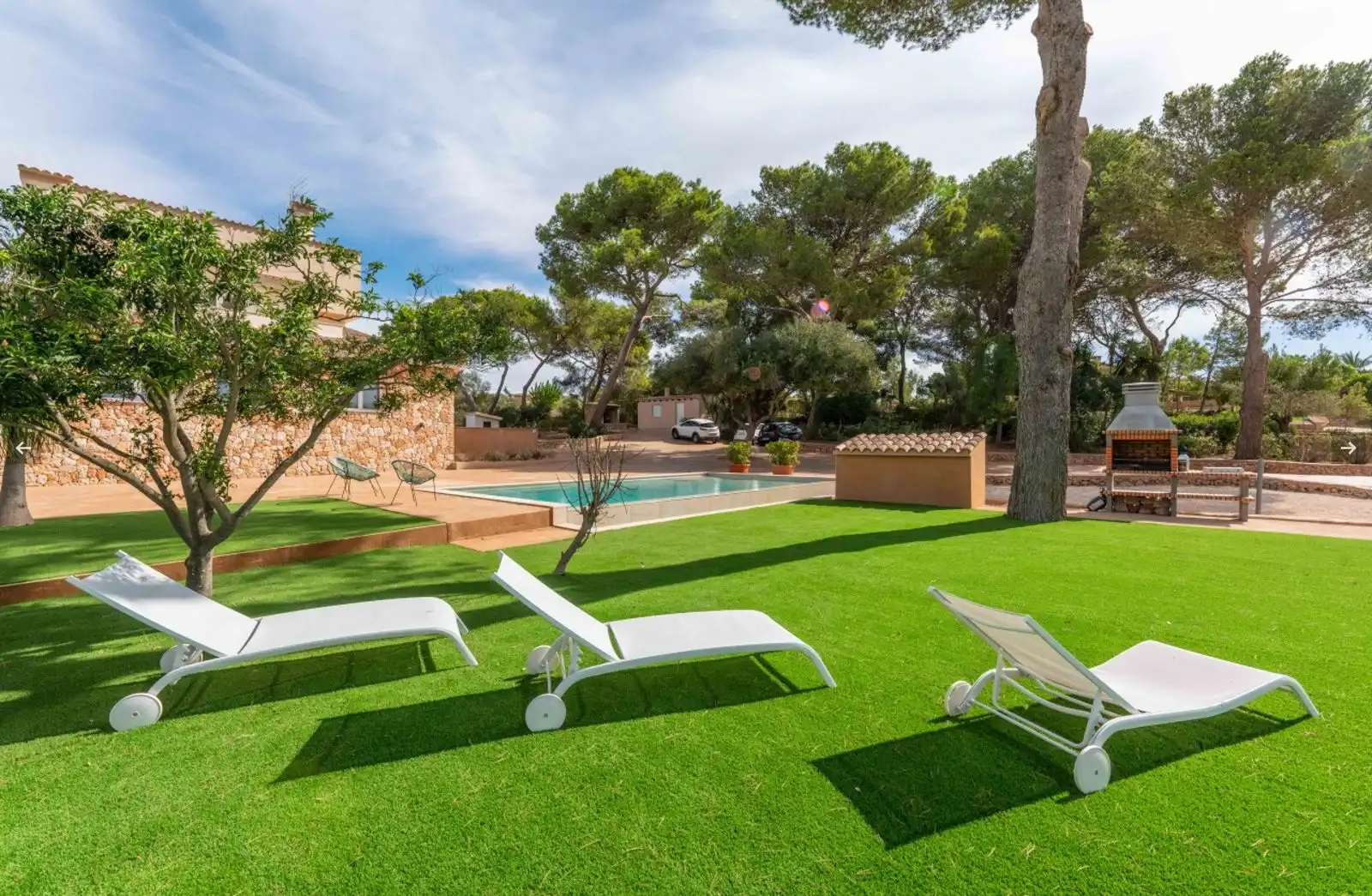 Terrassa de Finca rústica en venda en  Palma de Mallorca amb Aire condicionat, Calefacció i Jardí privat