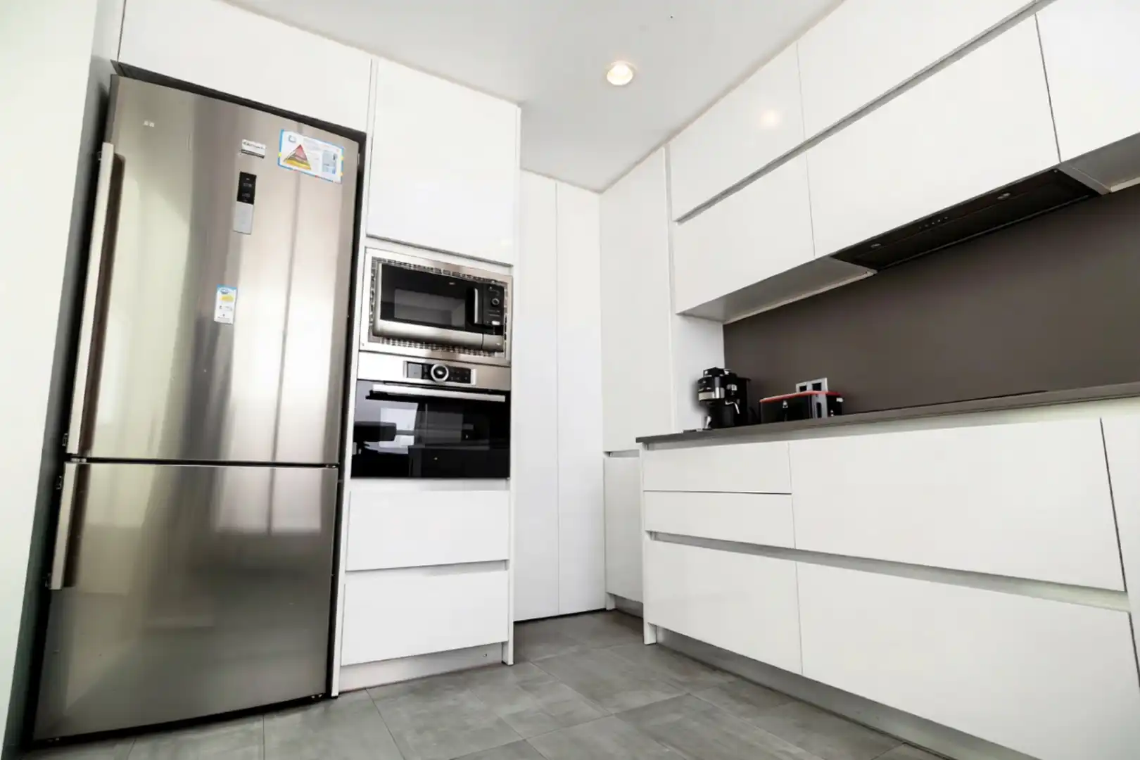 Cocina de Casa adosada en venta en Barcelona con Aire acondicionado, Calefacción y Parquet
