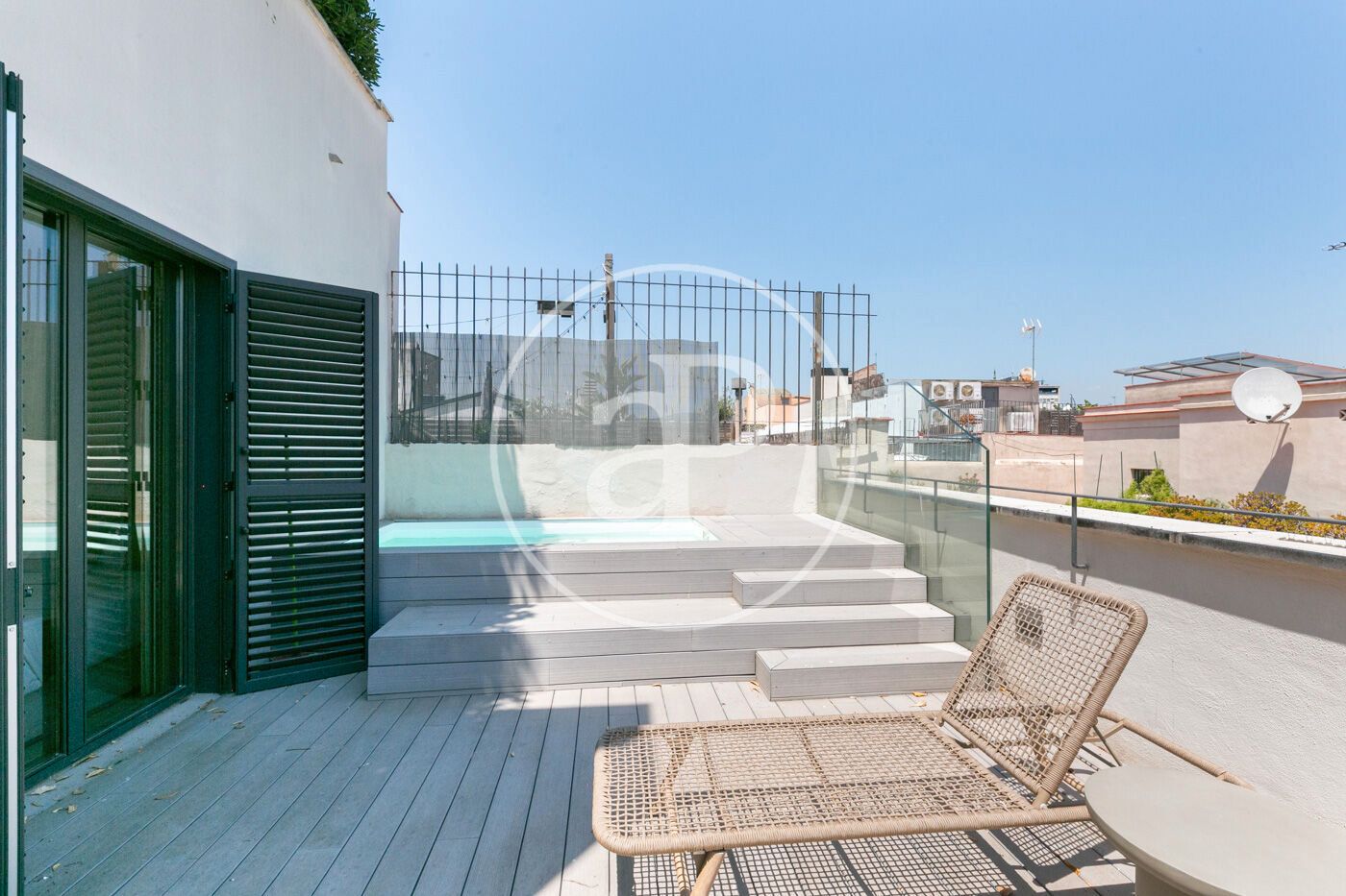 Terrassa de Pis de lloguer en  Barcelona Capital amb Aire condicionat, Calefacció i Terrassa