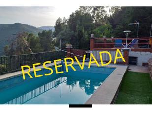 Swimming pool of House or chalet for sale in Tagamanent  with Heating, Private garden and Terrace