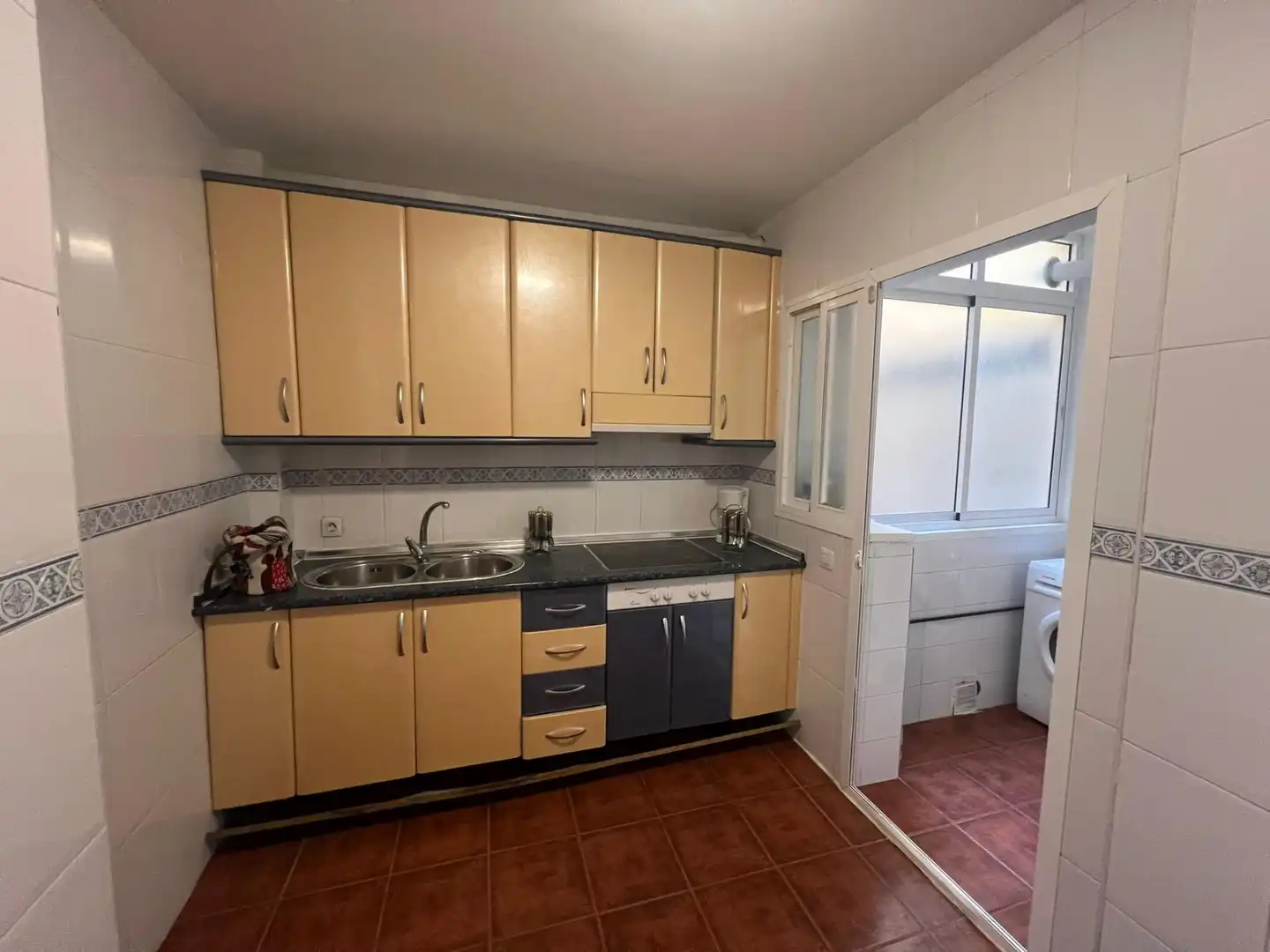 Kitchen of Apartments for sale in Mijas  with Private garden, Storage room and Alarm