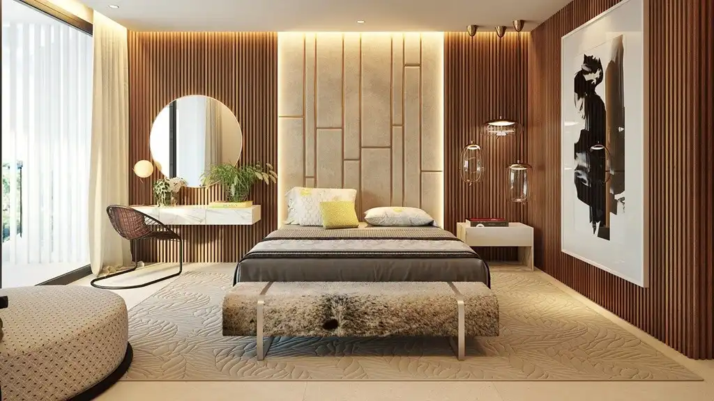 Schlafzimmer von Wohnung zum Verkauf in Benahavís mit Klimaanlage und Gemeinschaftspool