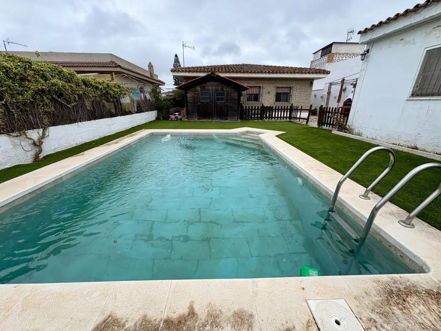 Piscina de Casa o xalet en venda en El Puerto de Santa María amb Jardí privat, Traster i Piscina