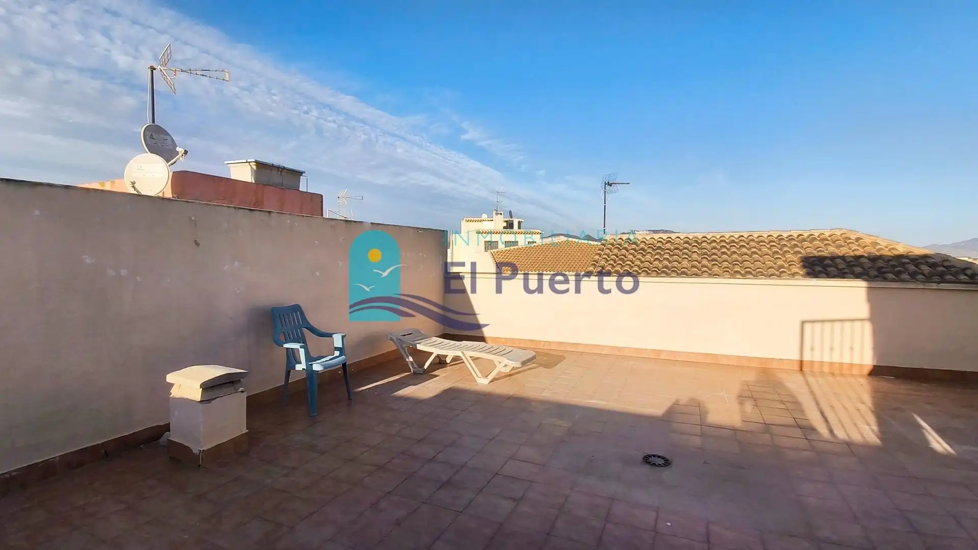 Terraza de Ático en venta en Mazarrón con Terraza y Alarma