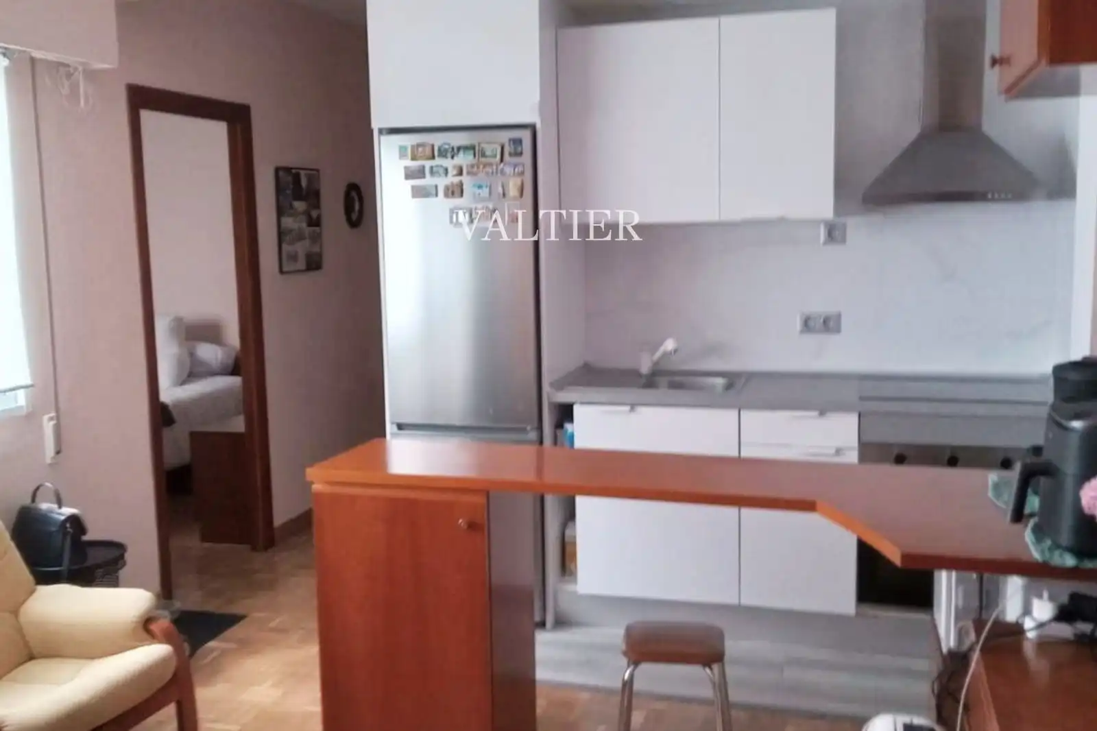 Cocina de Ático de alquiler en  Madrid Capital con Aire acondicionado y Amueblado