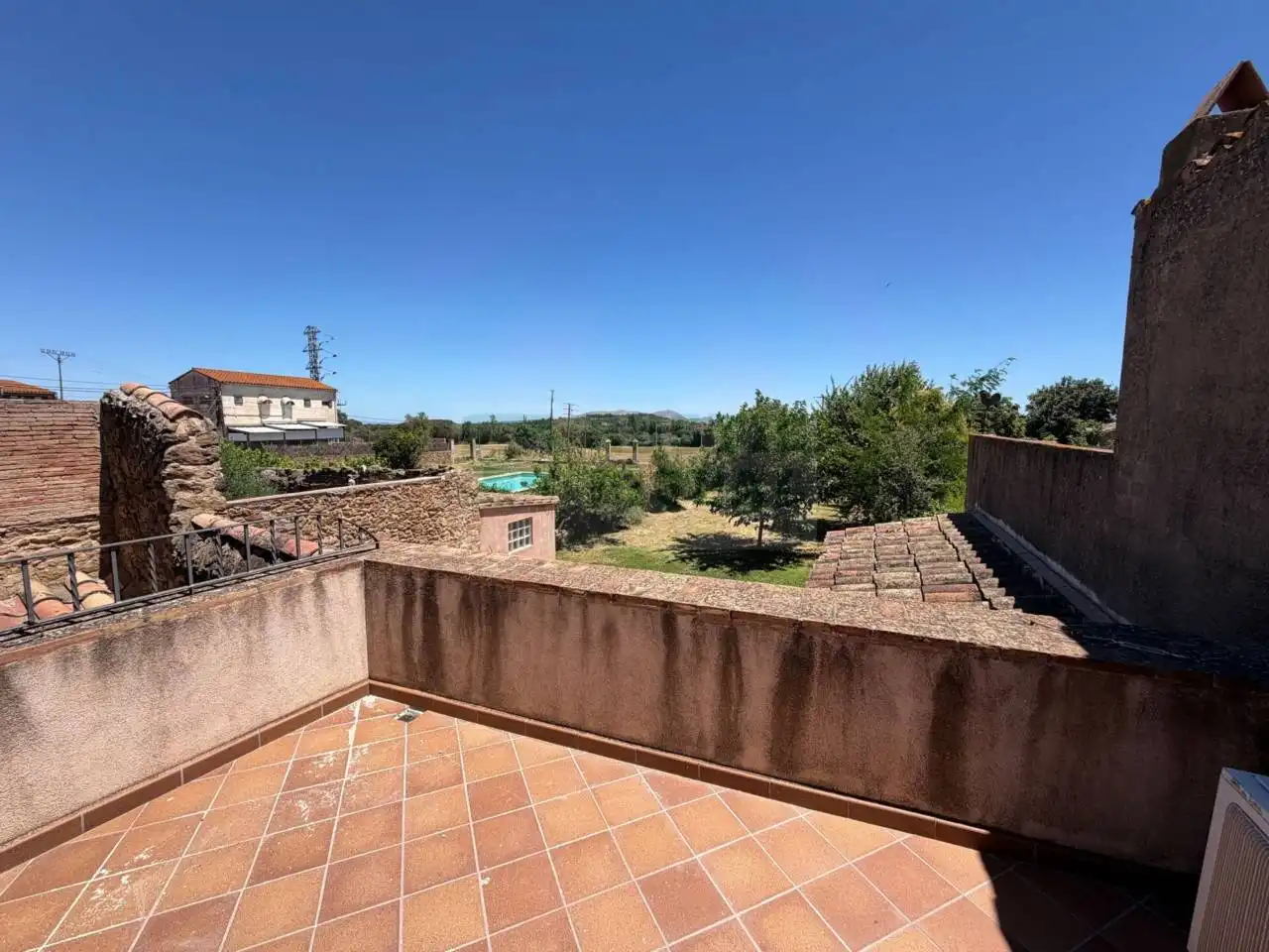 Terrace of Country homes for rent in Rupià  with Heating, Private garden and Terrace