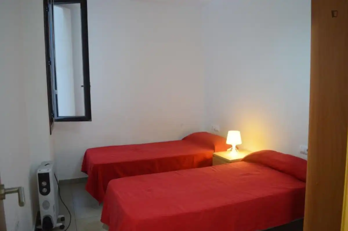 Dormitori de Apartament de lloguer en Barcelona amb Moblat, Forn i Rentadora