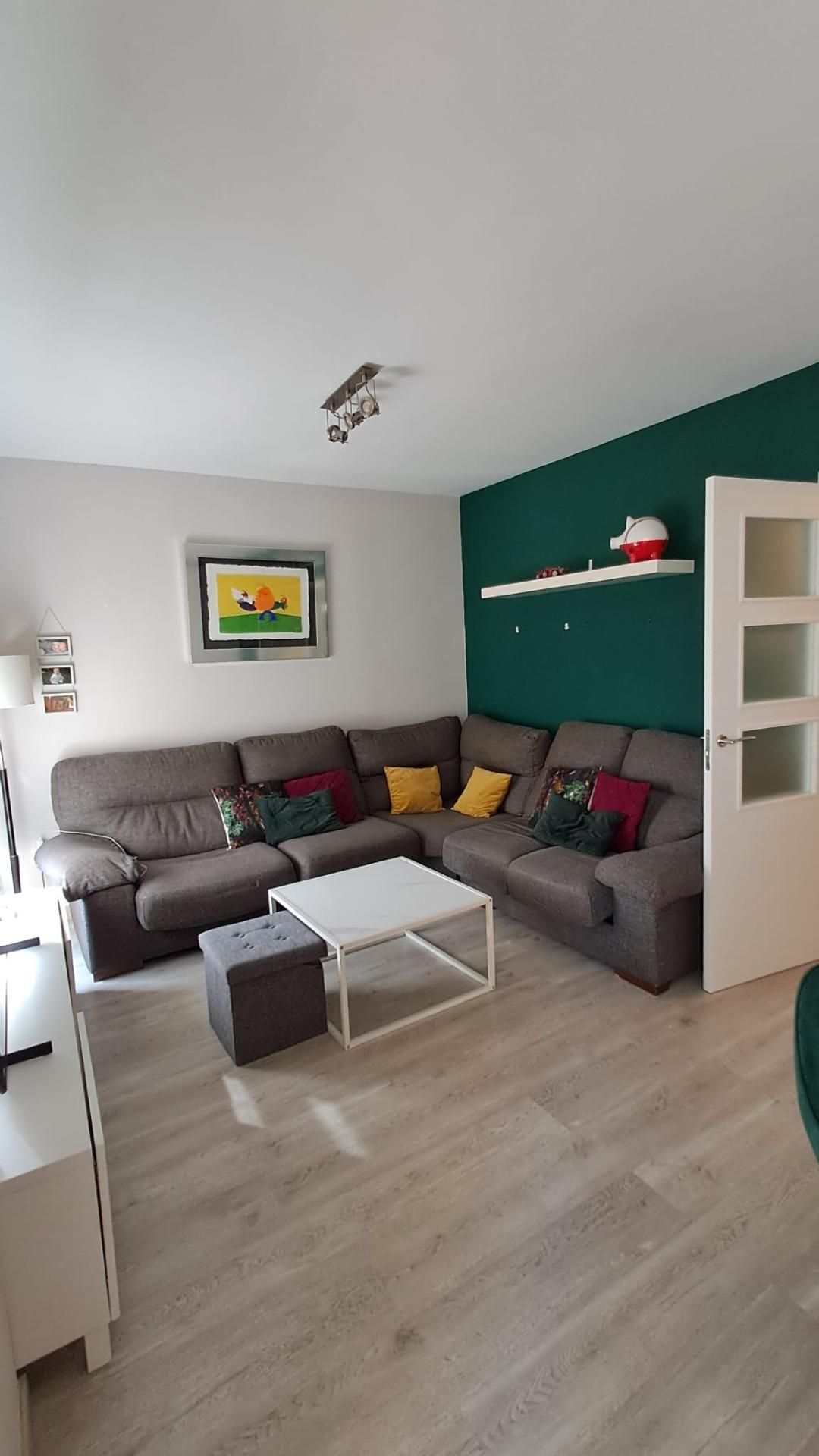 Sala de estar de Piso en venta en Castellón de la Plana / Castelló de la Plana con Jardín privado, Terraza y Piscina comunitaria