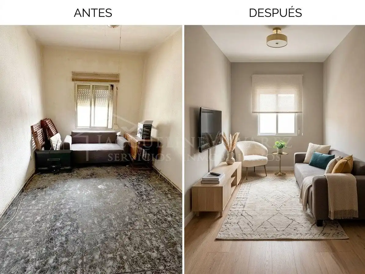 Sala de estar de Piso en venta en Parla con Trastero y Alarma