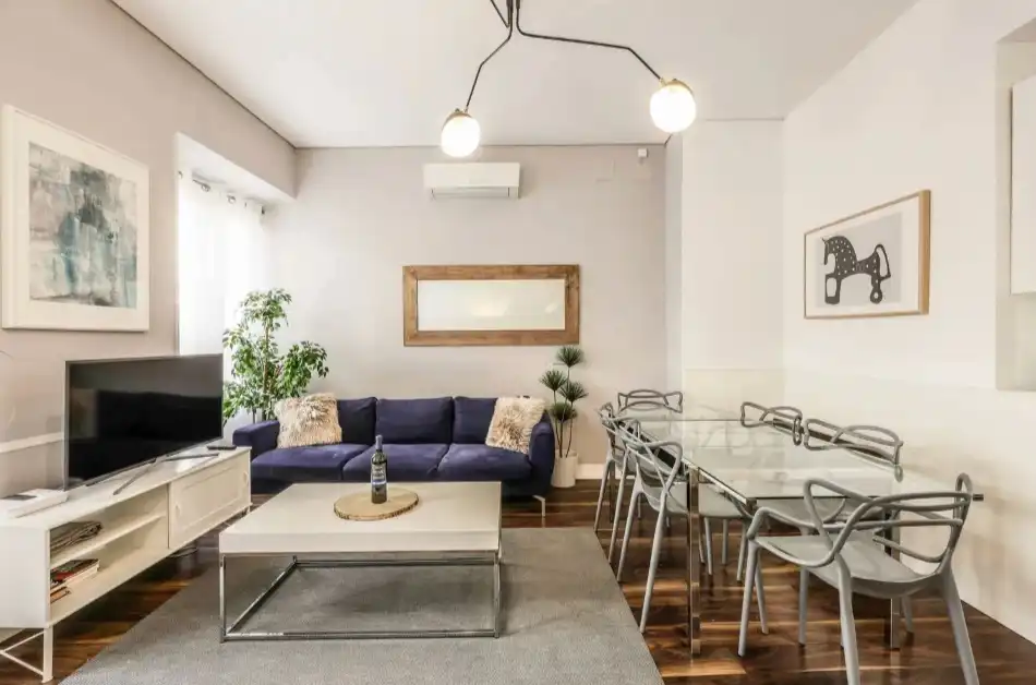 Sala de estar de Piso en venta en Madrid con Aire acondicionado y Calefacción