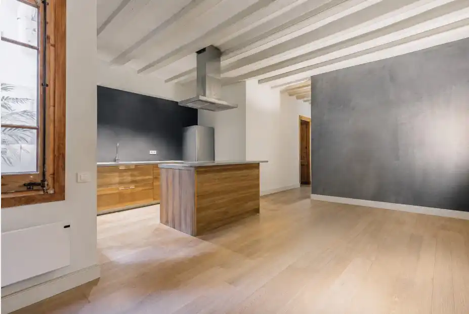 Cocina de Piso en venta en Barcelona con Aire acondicionado, Parquet y Horno