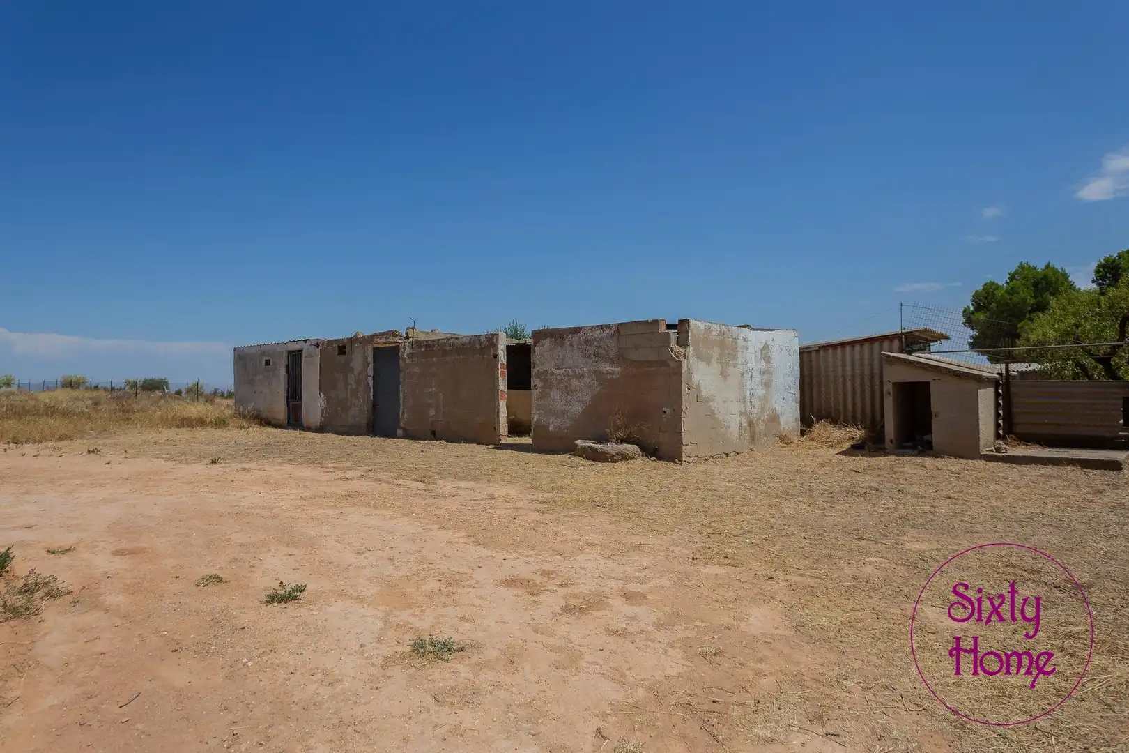 Vista exterior de Casa o chalet en venta en Belchite con Calefacción, Jardín privado y Terraza