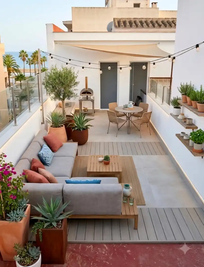 Terrace of Flat for sale in Málaga  with Terrace, Storage room and Furnished