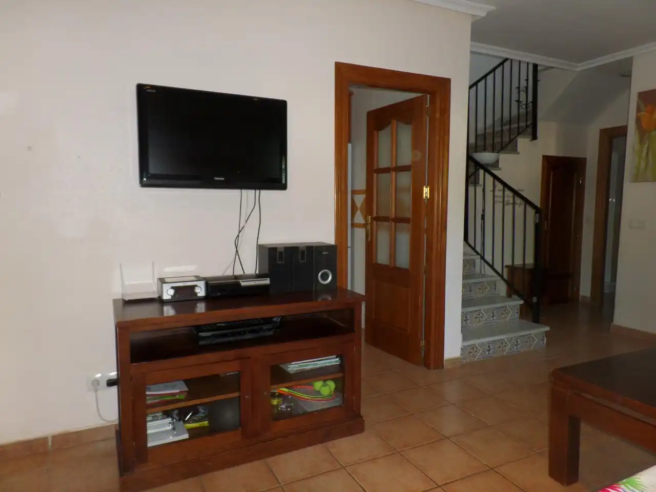 Maisonette zur Miete in Vera mit Klimaanlage, Heizung und Privatgarten