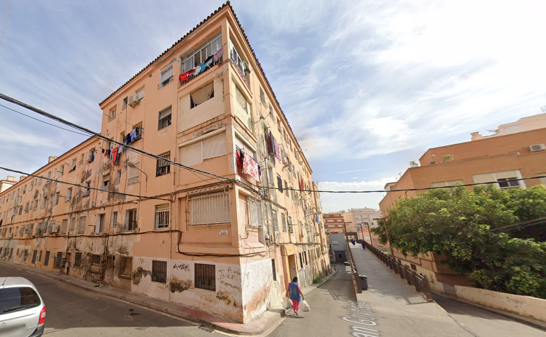 Exterior view of Flat for sale in  Almería Capital