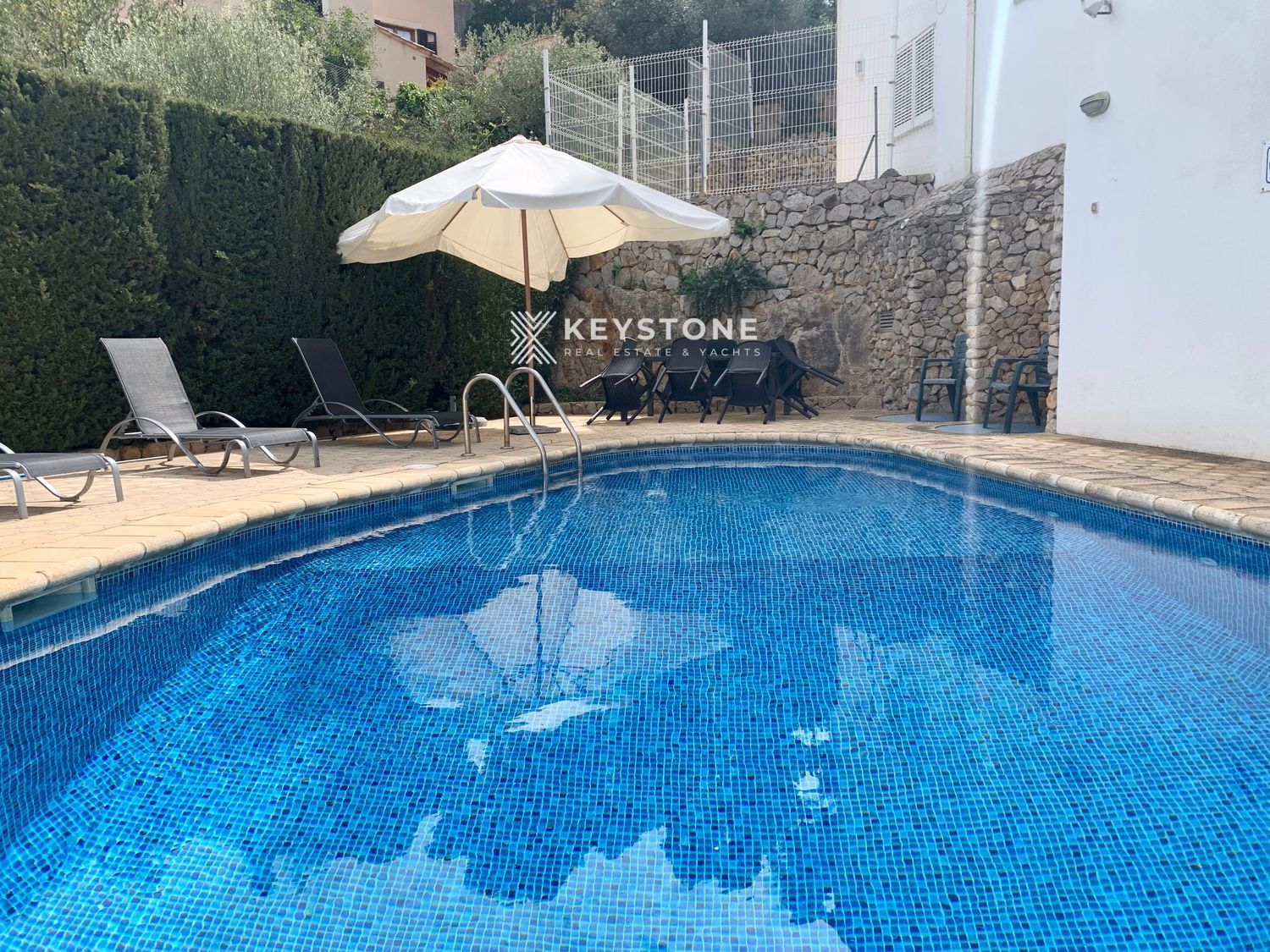 Piscina de Dúplex de lloguer en Calvià amb Aire condicionat, Calefacció i Terrassa