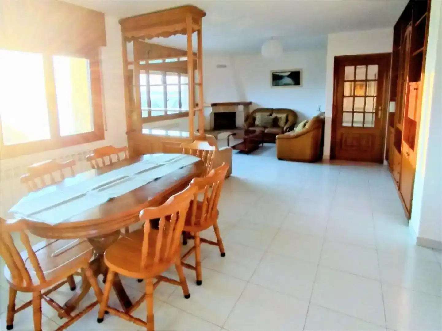Comedor de Casa o chalet de alquiler en Bueu con Jardín privado y Amueblado