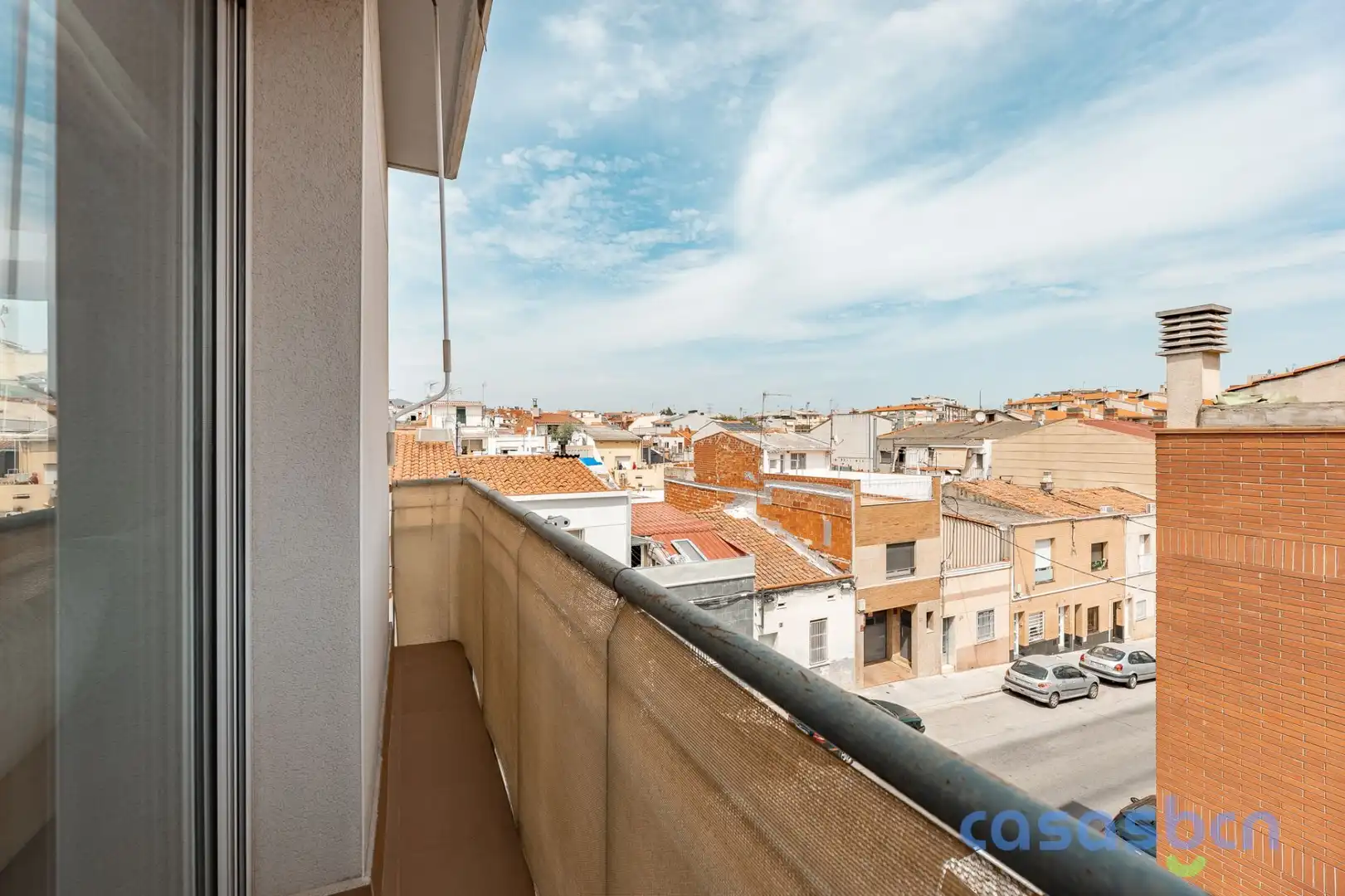 Balcony of Flat for sale in Terrassa  with Air Conditioner and Heating