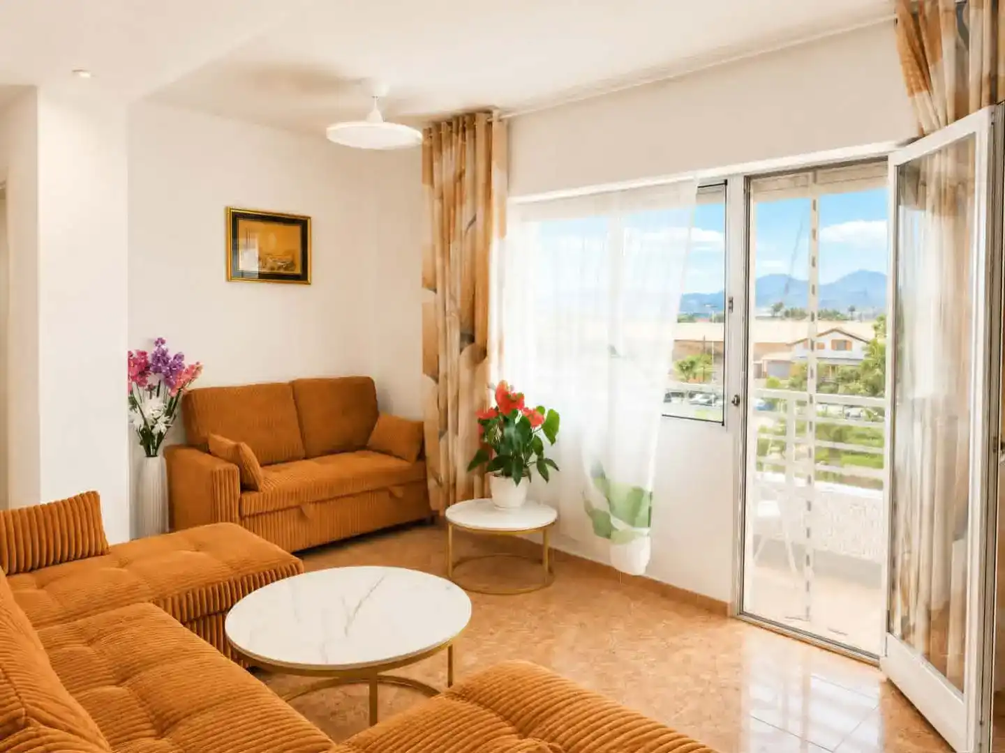 Living room of Flat for sale in Cartagena  with Air Conditioner and Balcony