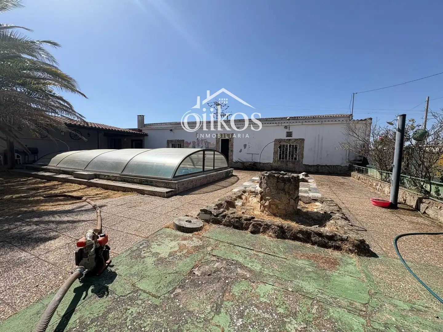 Vista exterior de Casa o xalet en venda en Vitigudino amb Calefacció, Piscina i Moblat