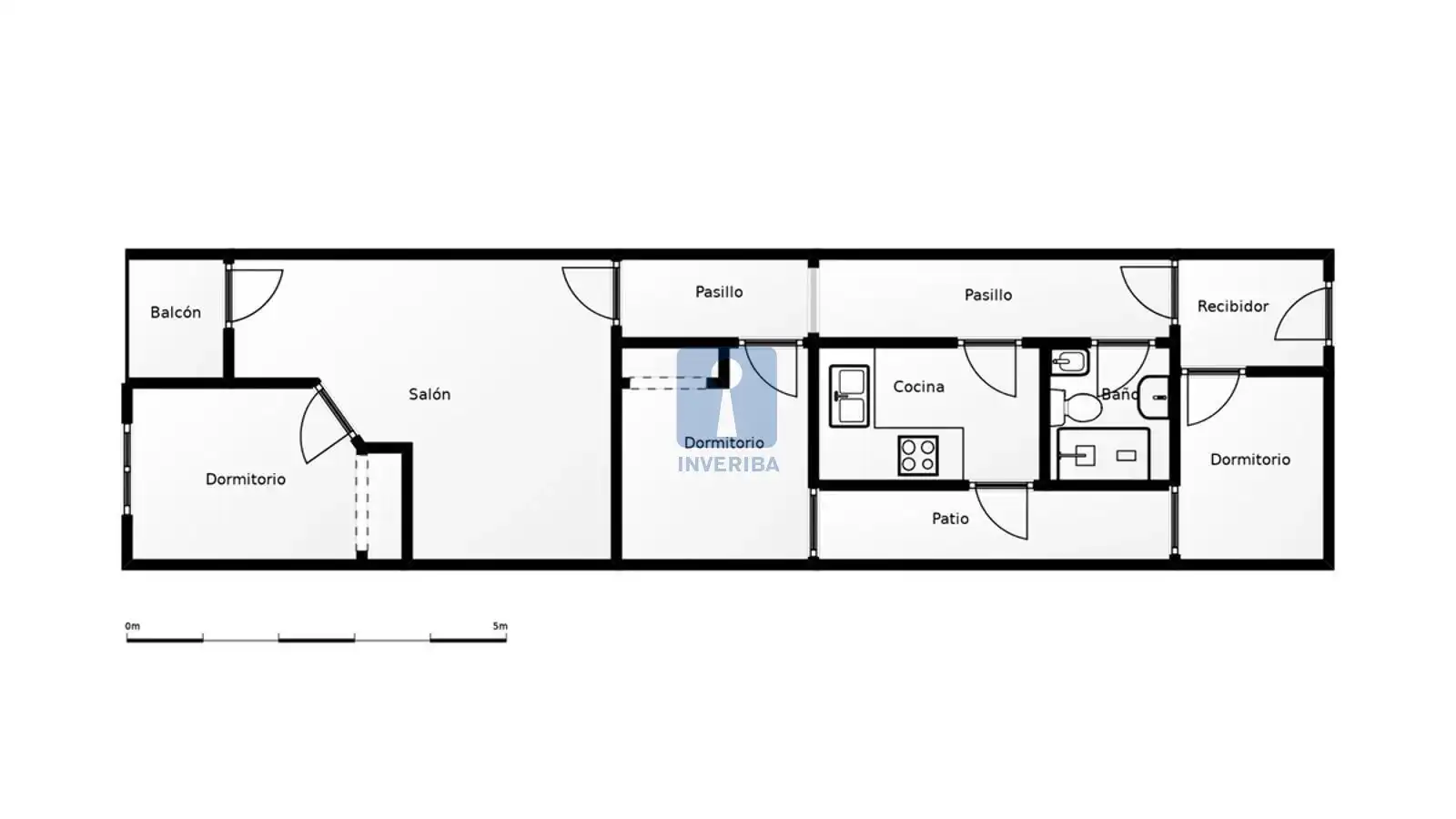 Piso en venta en Barcelona con Calefacción y Terraza