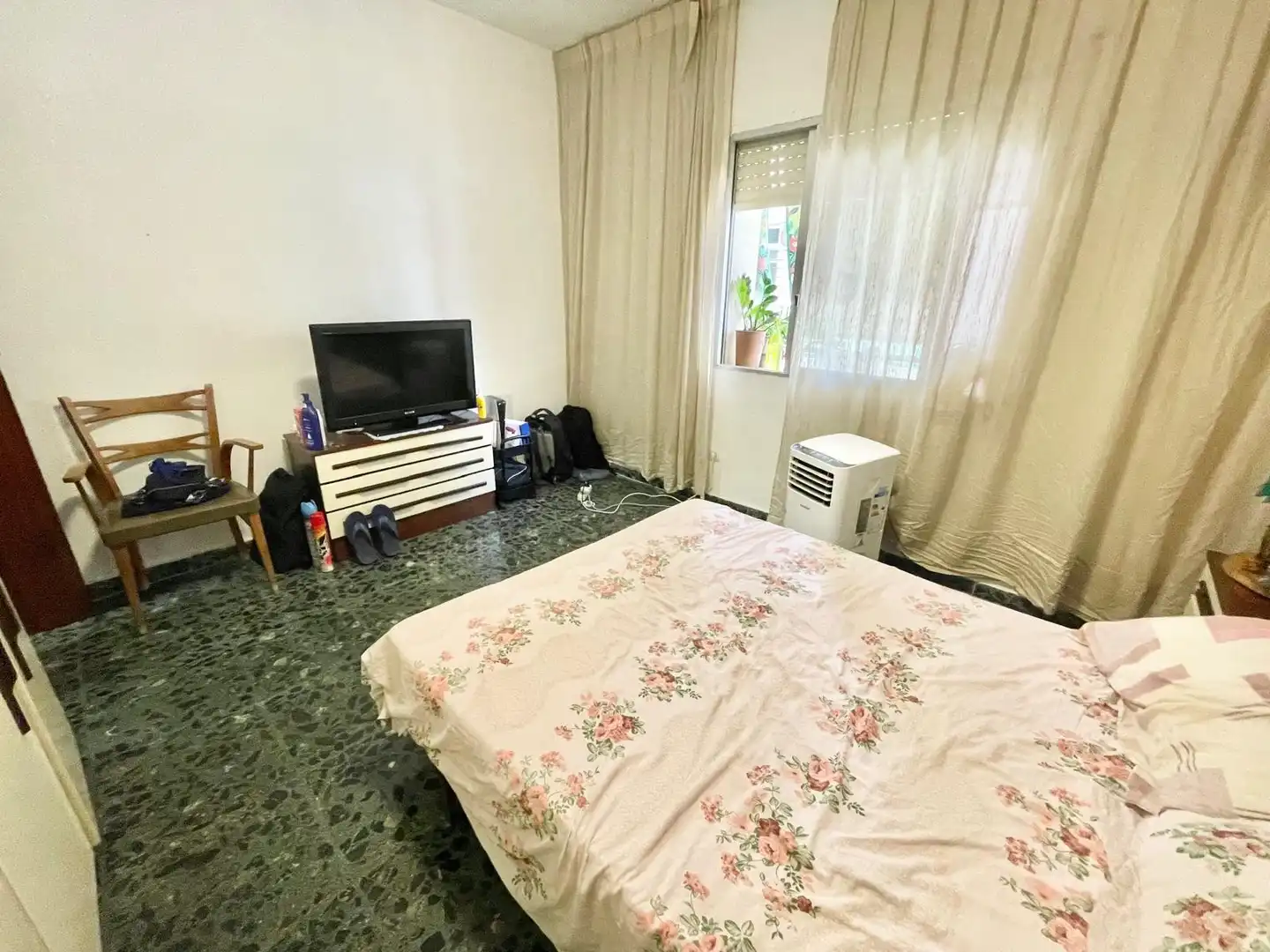Dormitori de Apartament de lloguer en San Javier amb Terrassa, Moblat i Forn