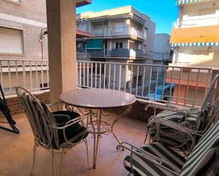 Terrassa de Apartament de lloguer en San Pedro del Pinatar amb Terrassa, Moblat i Forn