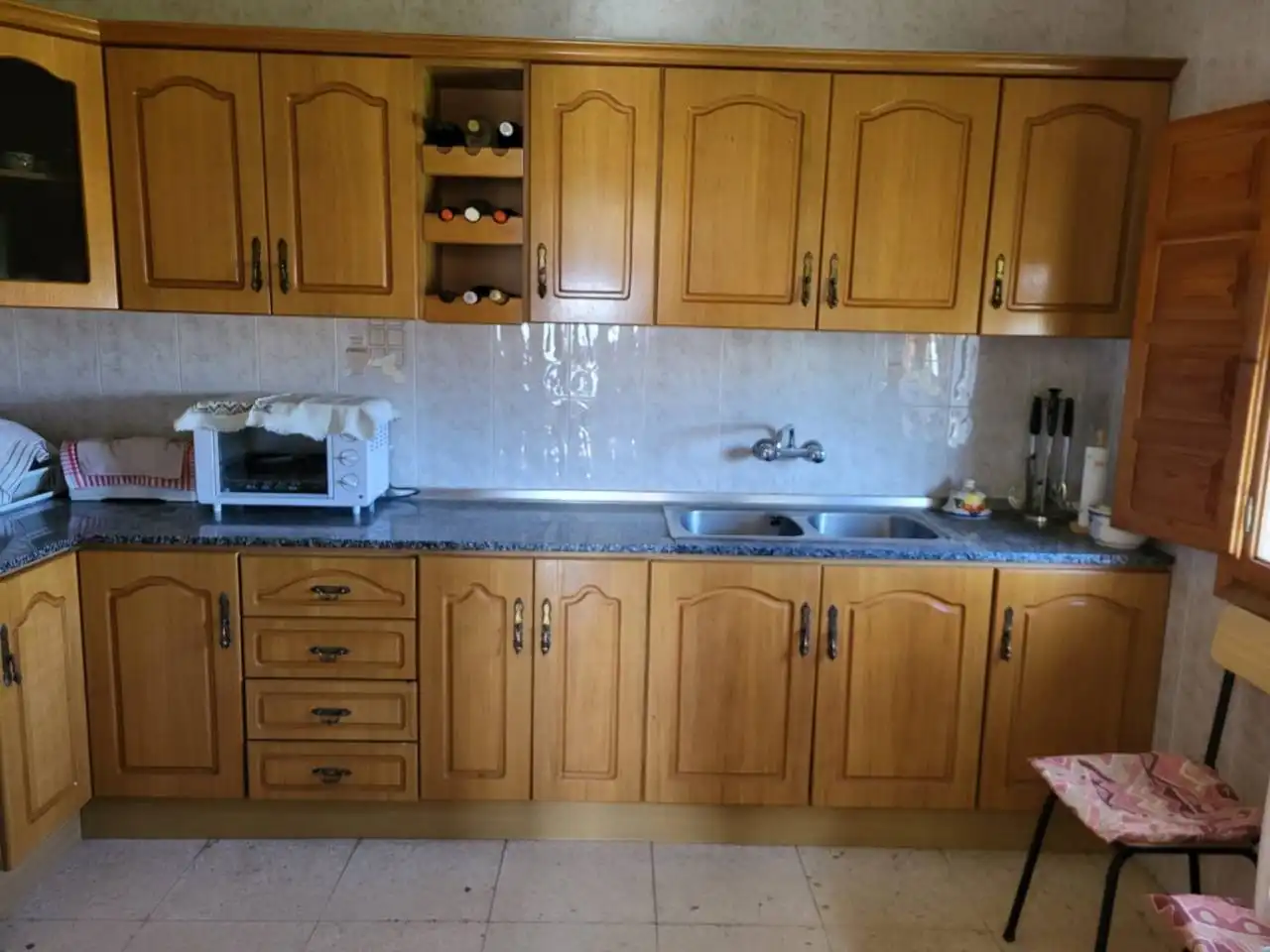 Cuina de Casa o xalet en venda en Baza amb Terrassa