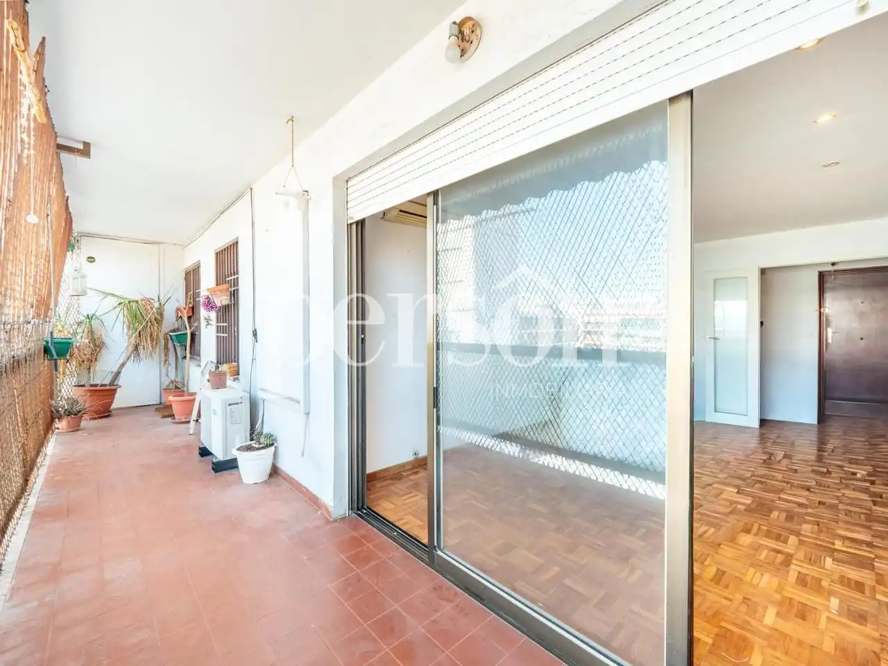 Terraza de Piso de alquiler en Valencia con Aire acondicionado y Terraza