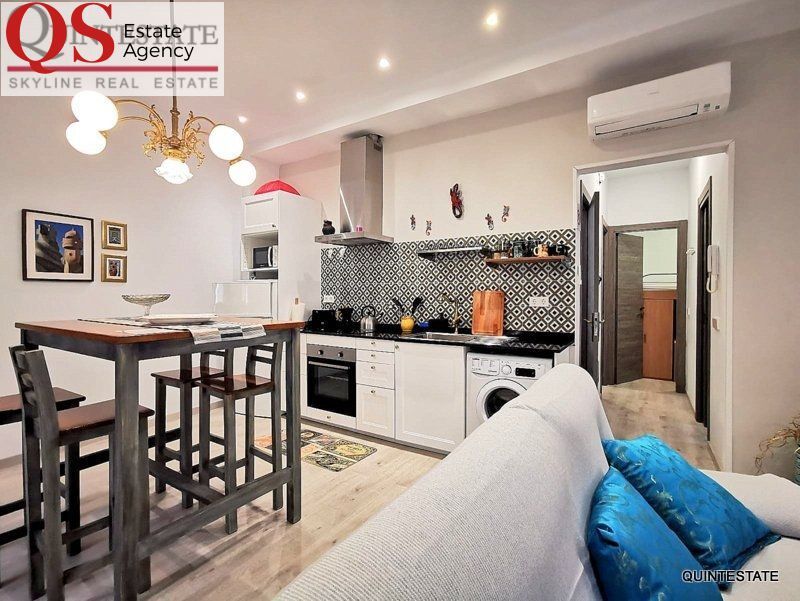 Kitchen of Flat to rent in Blanes  with Air Conditioner, Heating and Terrace