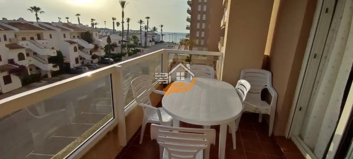 Terrace of Flat for sale in La Manga del Mar Menor  with Air Conditioner, Balcony and Community pool