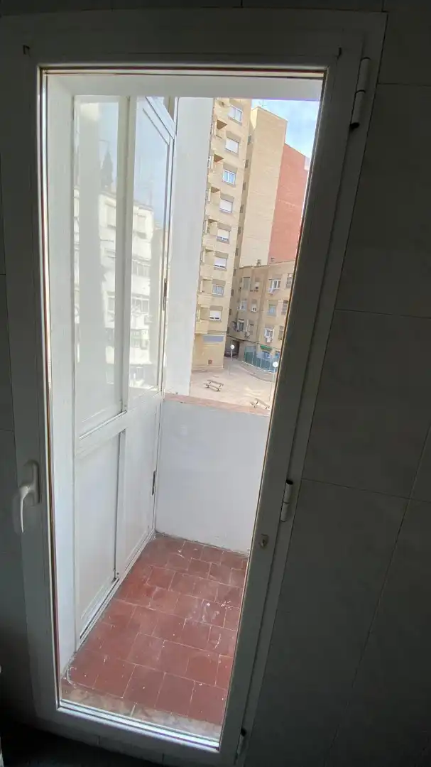 Balcony of Flat for sale in Zaragoza  with Air Conditioner, Heating and Terrace