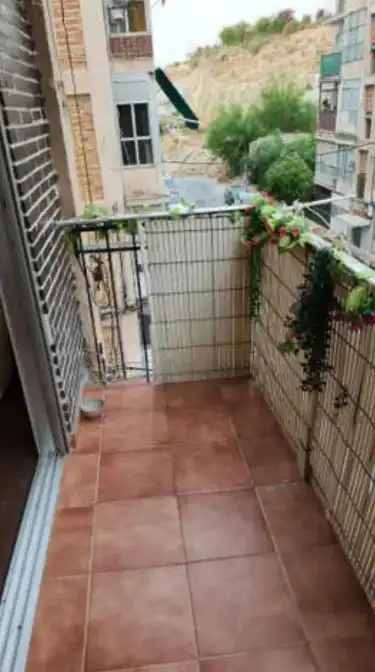Balcony of Flat for sale in Norte