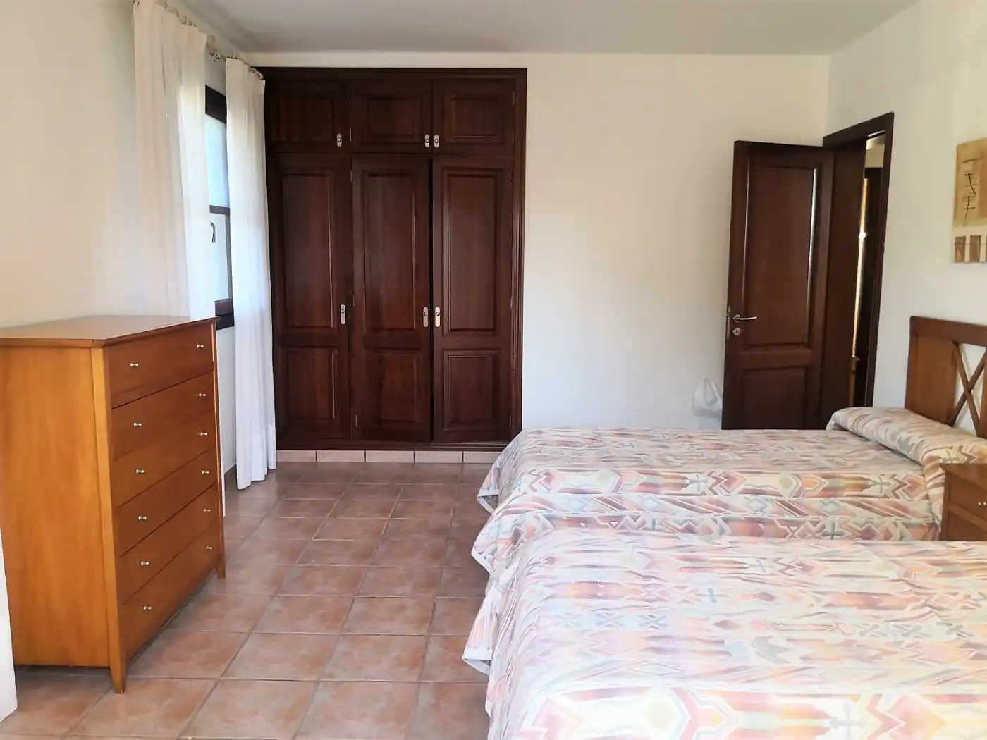 Dormitori de Casa adosada de lloguer en Felanitx amb Aire condicionat, Calefacció i Terrassa