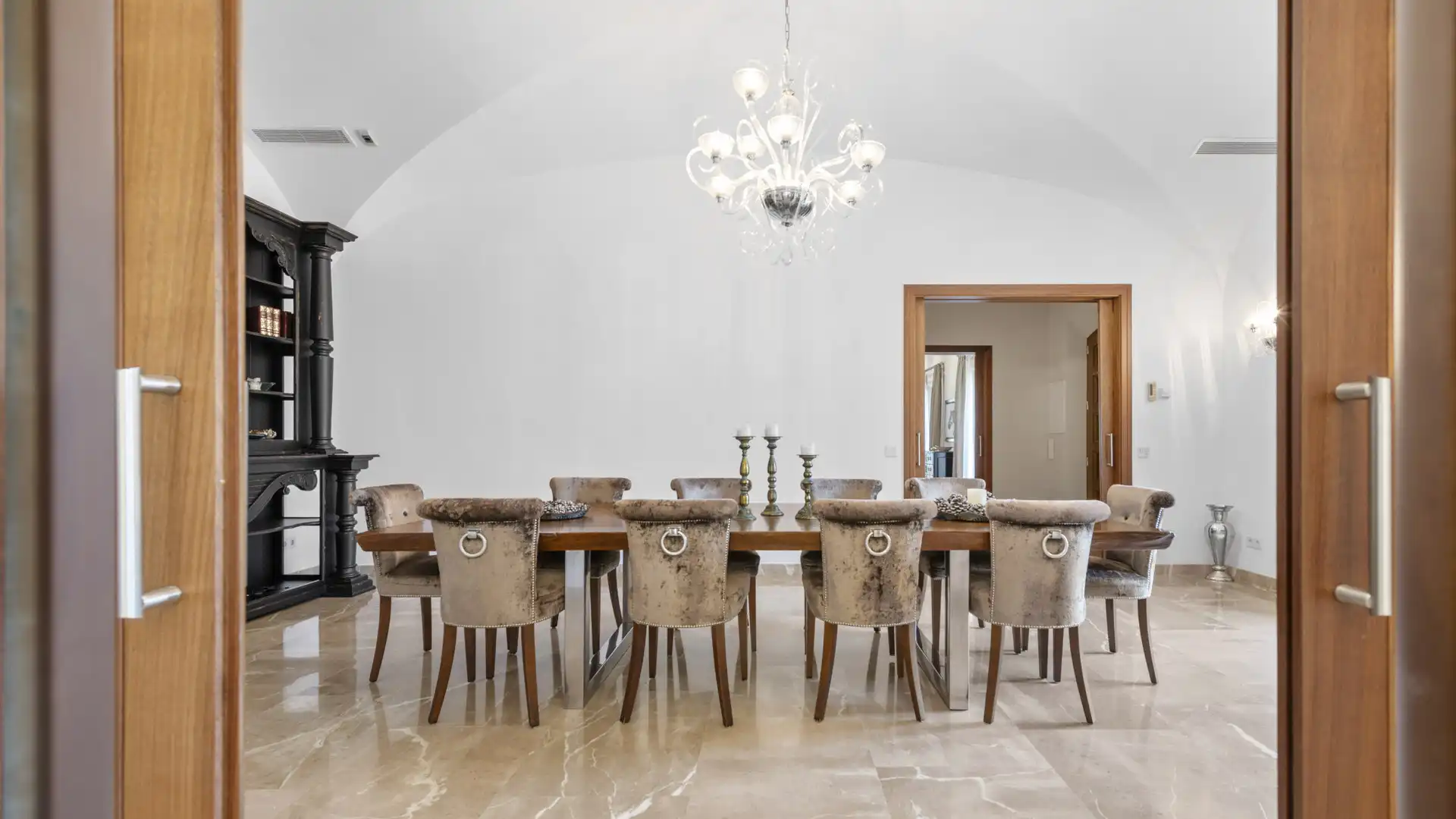 Esszimmer von Country house zum Verkauf in Manacor mit Klimaanlage, Heizung und Terrasse