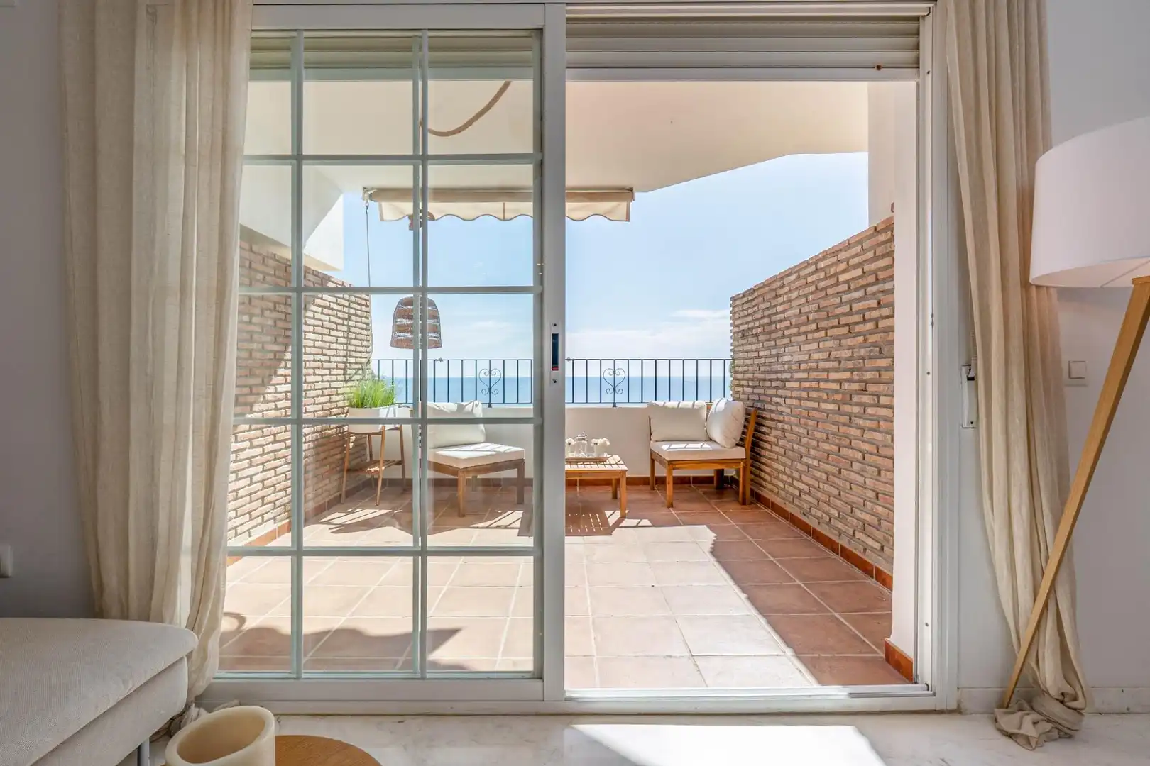 Terraza de Apartamento en venta en Almuñécar con Jardín privado, Terraza y Piscina comunitaria