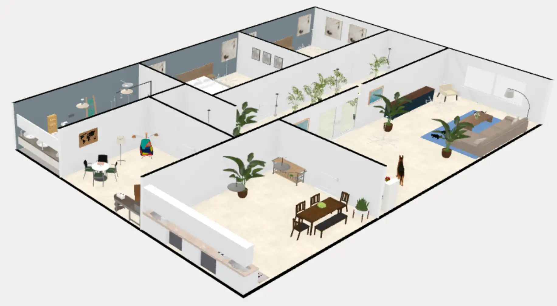 Habitación de Casa o chalet en venta en Alajeró con Jardín privado, Terraza y Trastero