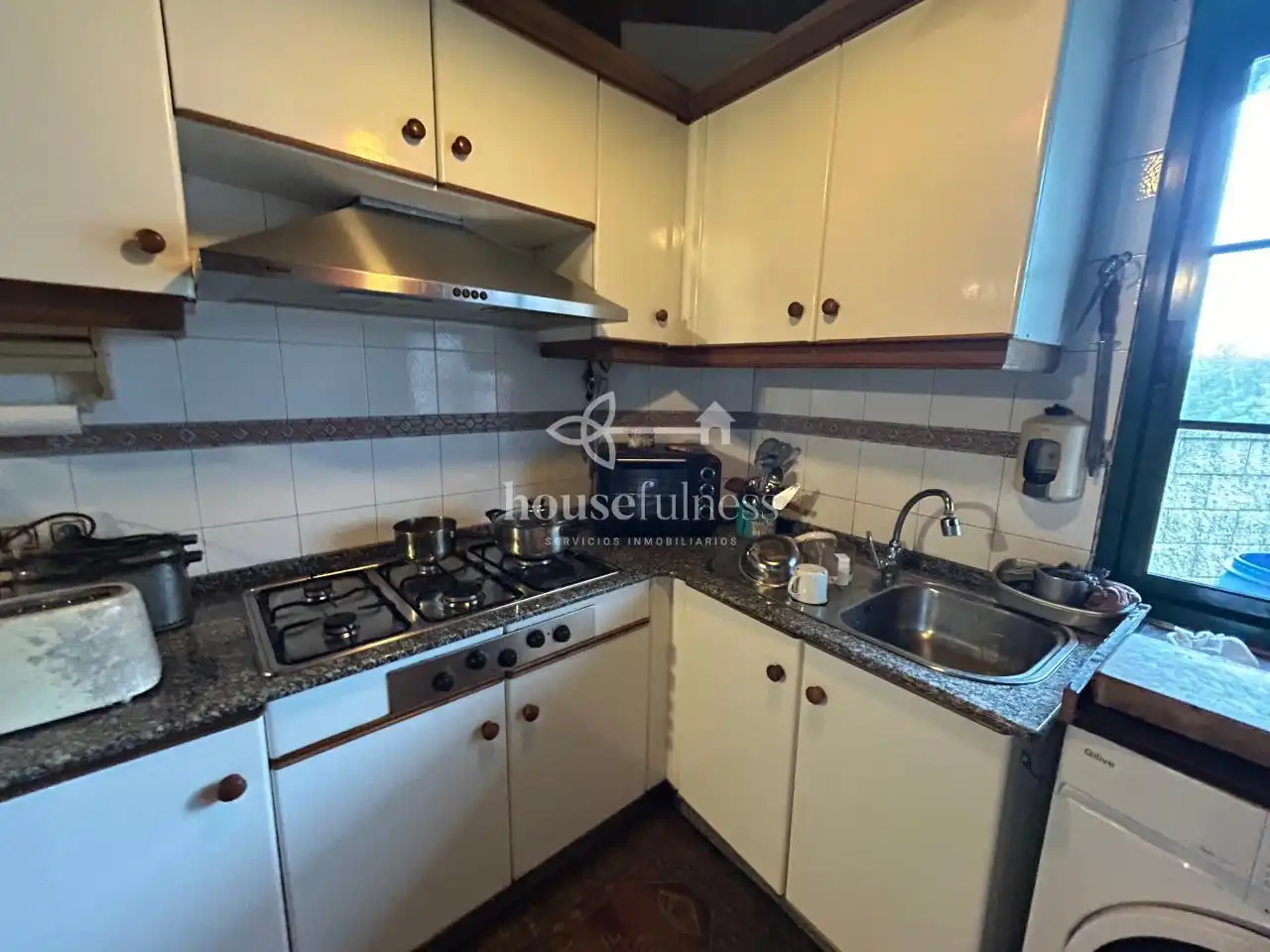 Cocina de Casa o chalet en venta en Narón con Calefacción, Jardín privado y Terraza