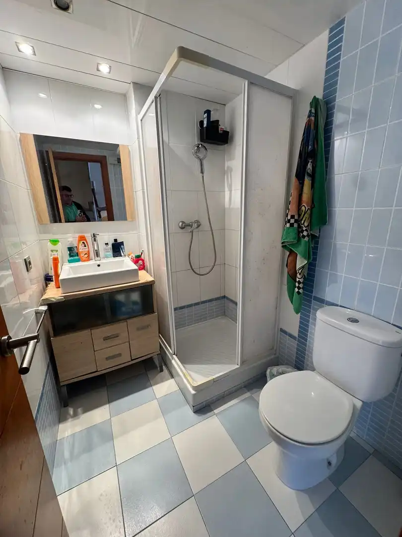 Baño de Casa adosada en venta en La Sénia con Aire acondicionado, Jardín privado y Terraza