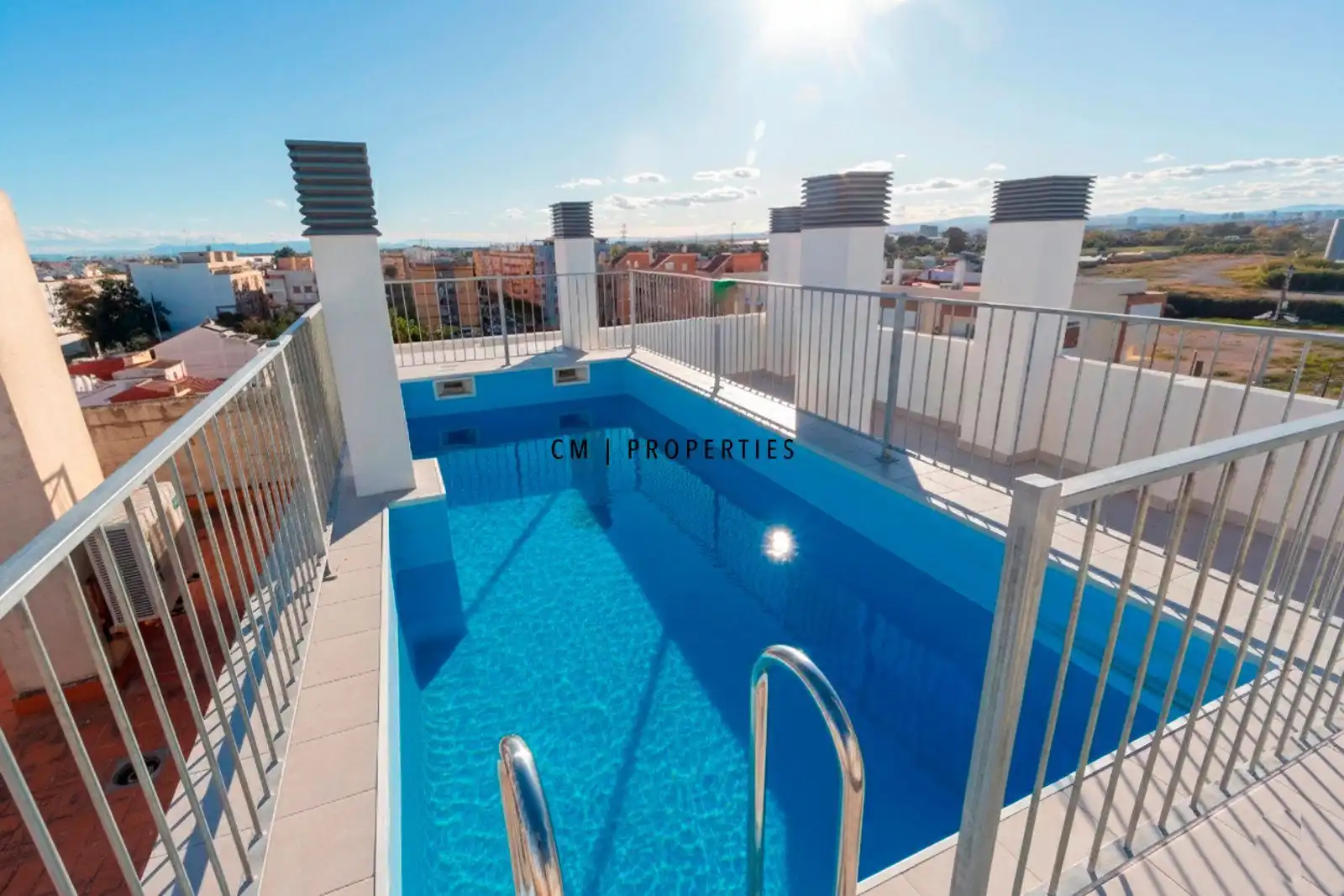 Piscina de Piso de alquiler en Valencia con Terraza, Trastero y Piscina