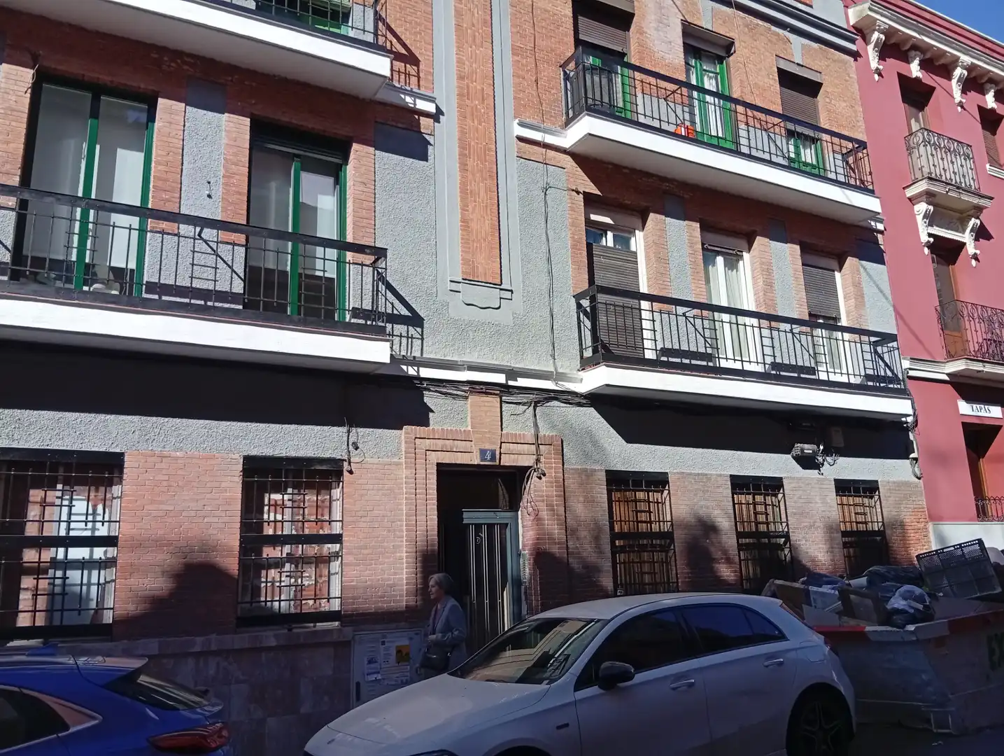 Exterior view of Ground floor for sale in Madrid