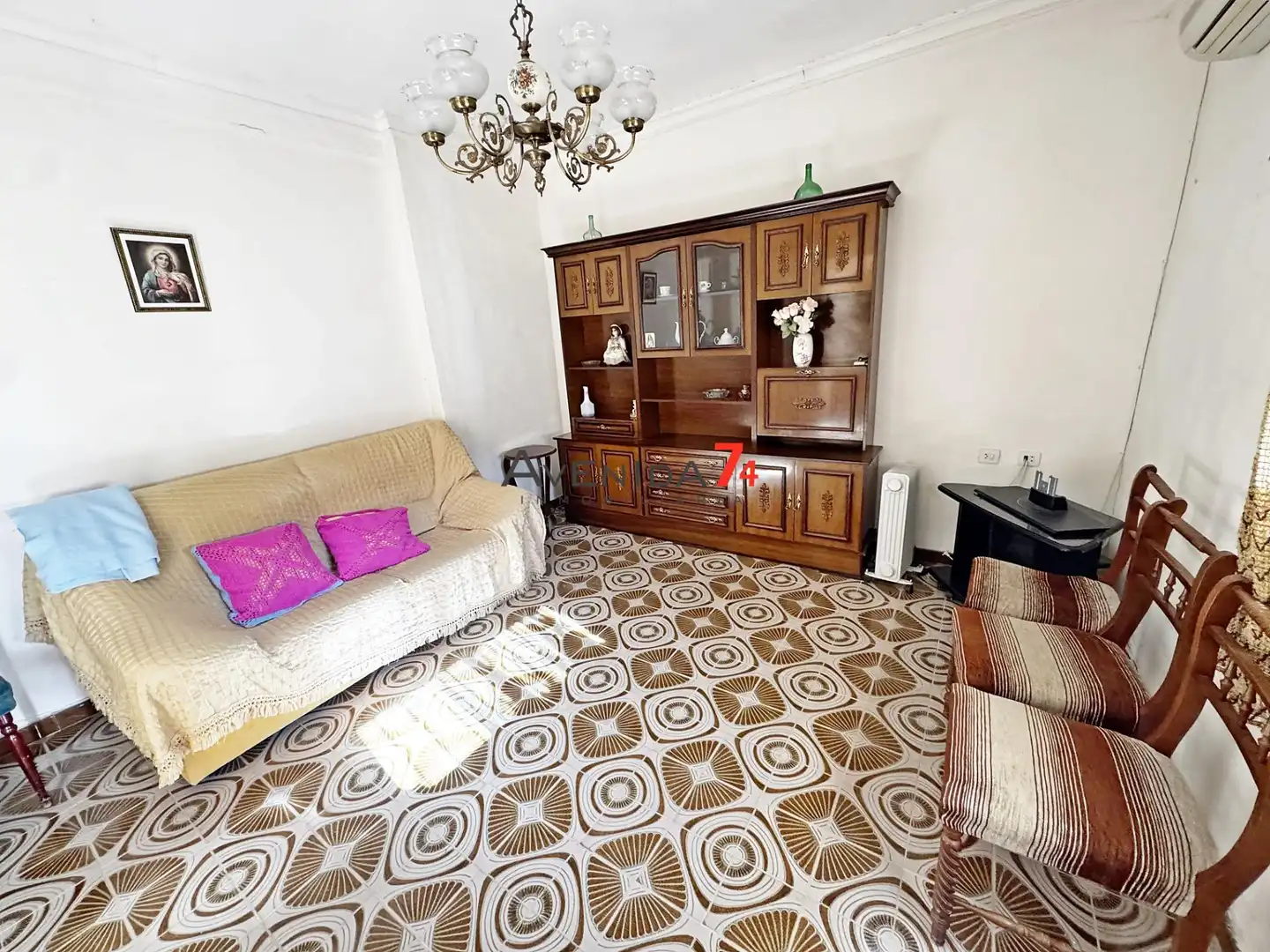 Sala de estar de Casa o chalet en venta en Lorca con Aire acondicionado, Jardín privado y Terraza
